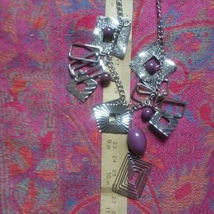 Necklace with matching earings